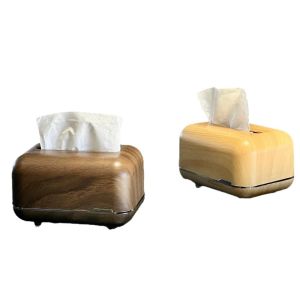 OTYRF ic Tissue Box Spring-loaded Large Capacity Napkin Case Holder Multifunctional Storage Organizer Paper Dispenser for