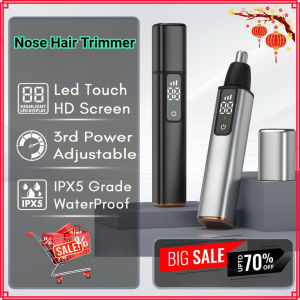 Led Digital Display Nose Hair Trimmer Electric Nose Trimmer Mesin bulu hidung Pemotong 鼻毛修剪器 Pencukur Machine Shaver Man