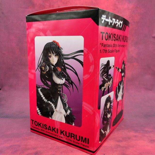 【Limited stock】 Hentai Anime Date A Live 30th Anniversary Ver Tokisaki Kurumi Nightmate Sexy Pvc Action Figure Toys Doll Boyfriend T30 23cm