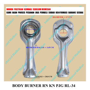 BRKPRL34 CANGKLONGKOMPOR/BODY BURNER KOMPOR/BODY BURNER RN KN PJG RL-34