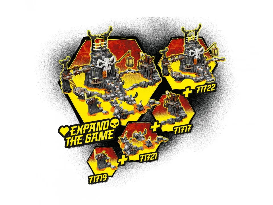 BrickStory] LEGO NINJAGO Journey to the Skull Dungeons (71717)(401