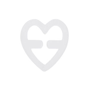 Heart Butterfly Shape Invisible Bra Shoulder Strap Non-slip Buckle Cross Buckle Women Bra Accessories