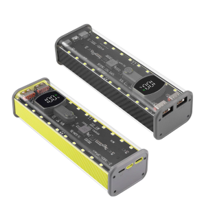 Tự làm Powerbank xây dựng trường hợp 4x21700 tế bào công suất không có hàn yêu cầu pd3.0 sạc nhanh nhựa bao vây