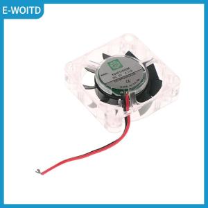 【E-WOITD】 40x40x10MM 4010 DC 5V 0.11A Brushless Fans With Blue LED Light For Heatsink Cooler Cooling Radiator For 3d Printer Parts Fan