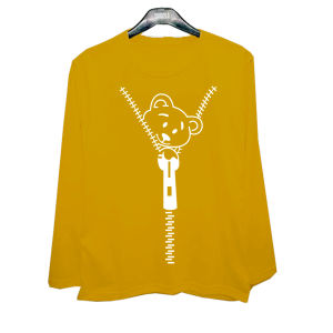 Kaos Lengan Panjang Big Size Bear Ngintip