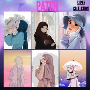 Aksesoris Tempelan Baju Motif Lucu 20x14 CM Patch Jahit Emblem Bordiran - Super Collection