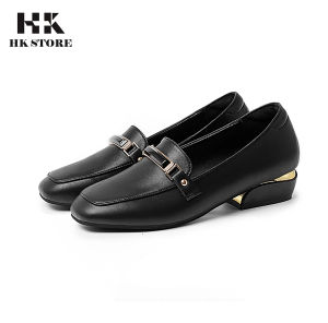 Giày moca nữ da miếng siêu mềm 💖 HK STORE 💖 da bò thật 100% kiểu dáng trẻ chung đơn giản và siêu êm chân siêu mềm da.