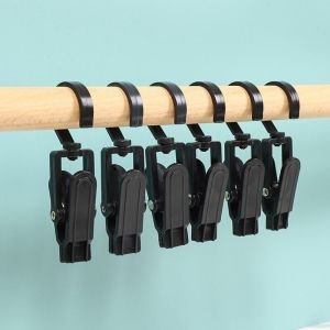 10pcs Swivel Hanger Clips Super Strong Plastic Clothes Pegs Hooks Multifunction Laundry Hooks Clothes Pins Home Swivel Laundry Clips for Hats Pants Towels Socks Pants