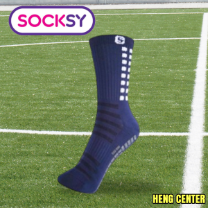 ถุงเท้าฟุตบอล ถุงเท้าฟุุตซอล แบบกันลื่นครึ่งแข้ง SOCKSY FA-0001 FA-0002