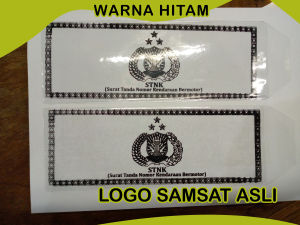 3 Plastik STNK / Plastik Pelindung STNK / Plastik Cover - DAPAT 3 PCS Hitam