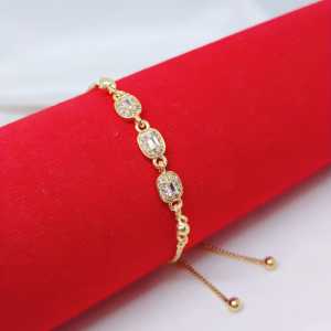 Gelang Serut Wanita Aksesoris Fashion Awet Tahan Lama Anti Karat Cocok Untuk Harian G2-8G