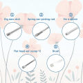 Ear Cleansing Tool Kit Spring Ear-Wax  Picks Curette with Storage Box and Cleaning Brush for Adults and Kids ( 6 in1Set). 