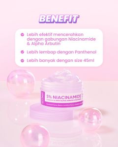 SCORA 5% Niacinamide Hydramoist Gel with Alpha Arbutin & Panthenol