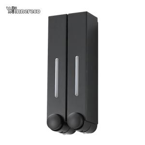 Premium Wall-Mounted Shower Soap Dispenser No Drill Waterproof Bathroom Soap Dispenser with Easy Refill Design