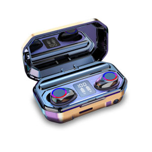 Bluetooth Earphone M12 Wireless Earbuds 5.0 TWS Headsets Dual Earbuds Bass HIFI Sounds Handsfree headset 9D Surround Sound Earbuds