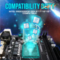 Mainboard H110 M4-GEN Duravel Vurrion Intel LGA 1151 Support Motherboard MB Mobo Gen 6 7 8 9 Chipset B250. 