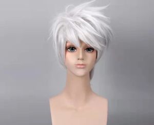 Hatake Kakashi Cosplay Costumes SetFor Men Vest TopPants Anime NARUTOHalloween Costume wig