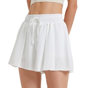 กระโปรงกีฬา กางเกงกระโปรง กางเกงขาสั้นจีบหน้า I มีในซับ #PL712