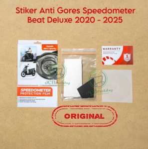 Stiker anti gores speedometer Honda Beat Deluxe 2020 2021 2022 2023 2024 2025 original AHM