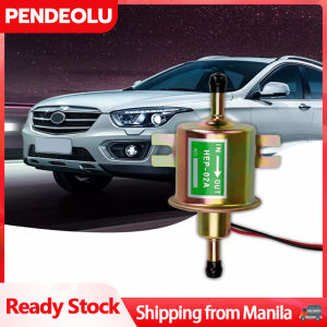 【HOT】Electric Fuel Pump 12V HEP-02A Low Pressure Bolt Fixing Wire Universal Diesel Petrol Gasoline For Car Motorcycle ATV Fuel Pump