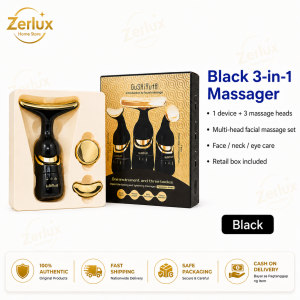 3IN1 Electric Facial Massager Multifunctional Neck Eyes Massager Eliminate wrinkles Skin Fine Tool