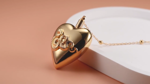 Mặt dây chuyền trái tim Vòng Cổ Rắn Mặt Dây Chuyền Vòng Cổ trang sức cưới Phụ Kiện Cho Phụ Nữ kỷ niệm Valentine Sinh Nhật