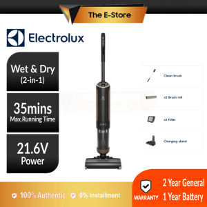Malaysia Set UH 700 Wet & Dry Cordless Handstick Vacuum & Spin Mop Cleaner EFW71711 (Multi Function 35mins runtime Floor Washer Vacuum Cleaner Lightweight Stick Penyedut Habuk 吸尘器)