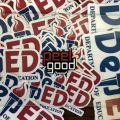 DEPED Stickers  - Printed Vinyl. 