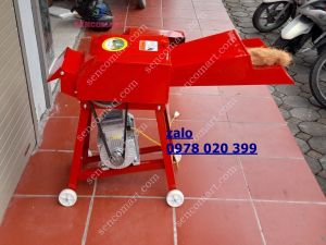 Máy băm cỏ làm thức ăn cho vật nuôi băm rơm làm nấm