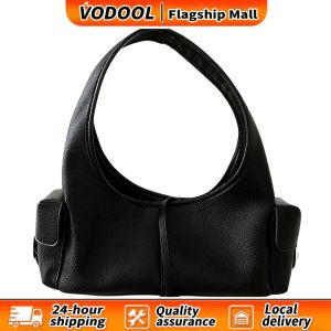 【Fast delivery】 Elegant Womens PU Leather Backpack with Retro Design and Large Storage Space for Travel and Work