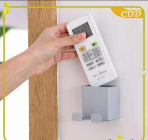 Tempat Wadah Gantungan Dinding Organizer Remote Ac Tv dan Hp Serbaguna