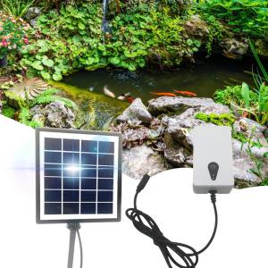 Vktech High Efficiency Solar Water Pump 6V 2W for Fish Tanks and Pool Oxygenator Suitable for Home Use