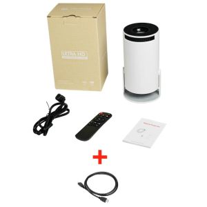 HY300 Mini Projector Ultra HD 4K With WiFi and Bluetooth Portable Smart Projecter For Home Theaters And Outdoor Entertainment