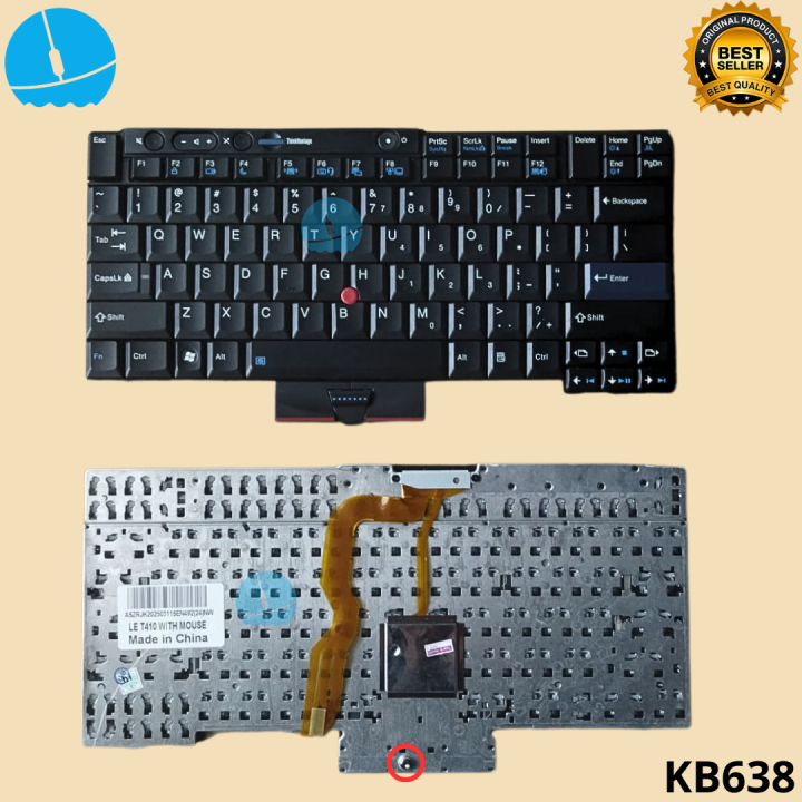 thumbnail image 2 of UK Layout Keyboard For Lenovo ThinkPad X220, T410, T420, T510, W510 – Black 2 of 5