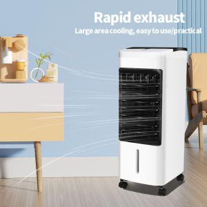 Air Conditioning Fan 60L Water Tank Electric Fan Inverter with Wheels Portable Air Aircon Water Cooler Air Conditioner Humidifier Purifier