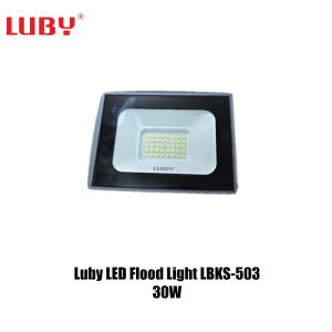 Luby Flood Light LBKS-503 IP65 10/20/30/50/100/200/300 Watt Cahaya Putih SNI