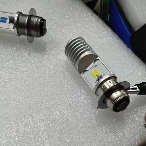 Lampu Led Utama Motor H6 Matic Bebek ACDC - Lampu Depan Led 12Mata CSP - Lampu Depan H6 ACDC Shinagawa