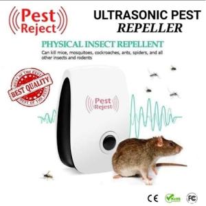 ( BISA COD )Alat Pengusir Serangga Nyamuk Tikus Lalat Kecoak Pest Reject Repeller Ultra Ultrasonic Anti Hama Ultrasonik Pest  Pest Reject Pembasmi Hama Tikus Nyamuk Kecoa Lalat Elektrik