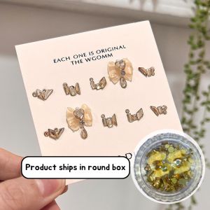 Nail Art 3D Accessories nail decoration 美甲指甲饰品美少女宝盒蝴蝶