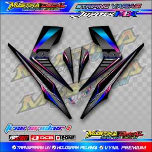 STRIPING VARIASI MOTOR YAMAHA JUPITER MX OLD / STICKER LIST MOTOR JUPITER MX LAMA