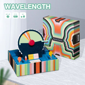 Wavelength board game เกมกระดานความยาวคลื่น สนุกและอังกฤษ เกมปาร์ตี้เทเลพาติก
