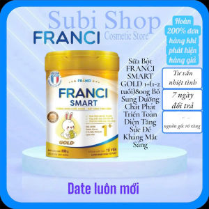 Sữa Bột FRANCI SMART GOLD 1+ 800g(1 tới 2 tuổi) Bổ Sung Dưỡng Chất Phát Triển Toàn Diện Tăng Sức Đề Kháng Mắt Sáng