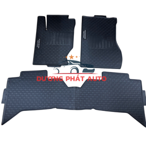 Thảm lót sàn xe Mitsubishi Triton 2025+ chất liệu CAO SU đúc dày dặn không mùi 3 hàng ghế cao cấp MẪU NISSIN