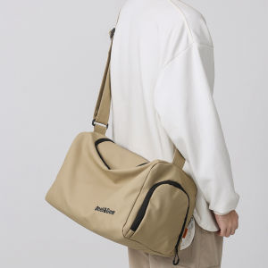 Tas Travel Organizer / Tas Duffle Baju / Tas Olahraga Gym Anti Air Bisa Selempang Jinjing Multifungsi Trendy Canvas
