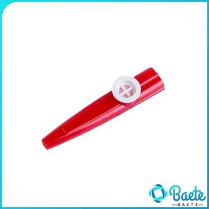 Baete Kazoo Flute Plastic and Metal Portable Flute For Beginner Instrument Music Lovers