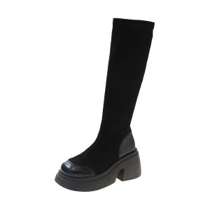 PINKEY P144 Sepatu Boots Wanita Terkini Flat Premium Quality