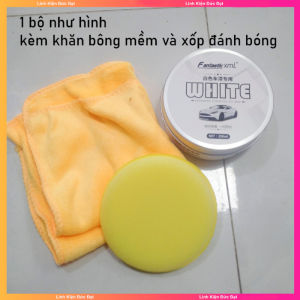 Sáp Đánh Bóng White Dành Cho xe ô tô Màu Trắng chống oxi hoá ố vàng bám bụi bẩn