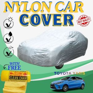 TFG TOYOTA YARIS Waterproof Nylon Car Cover Lightweight For Sedan Car Protection With Chamois Towel