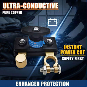 12V/24V Universal Car Battery Isolator Switch Emergency Cut Off Battery Saver Car Accessaries