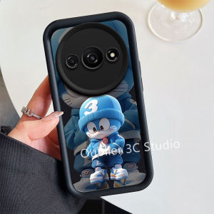 Casing Xiaomi Redmi A3 A2 A1 Phone Case New Design Cute Cartoon Anime One Piece Luffy Spider Man Kuromi Pikachu Silicone Lens Protection Soft Cover 2024